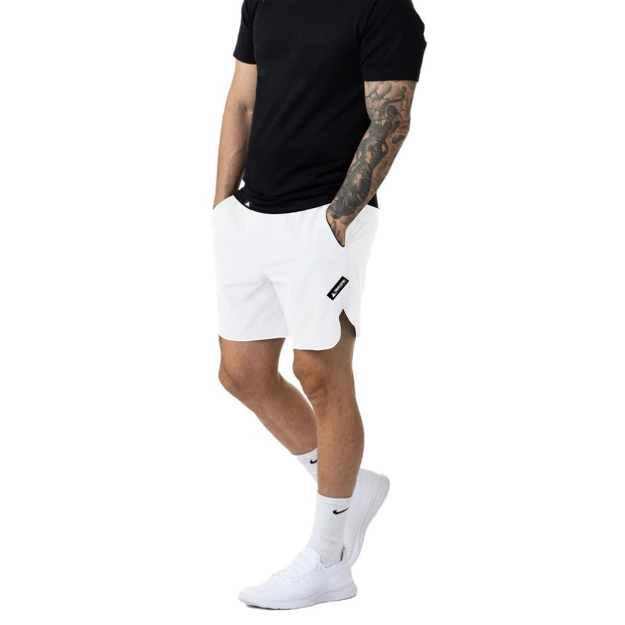 Adapt Ultra Lite Shorts 7" Shell 6" Liner - White