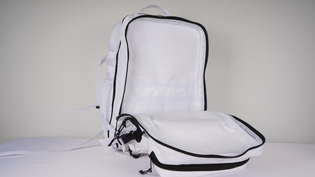 45L Tactical Backpack - White