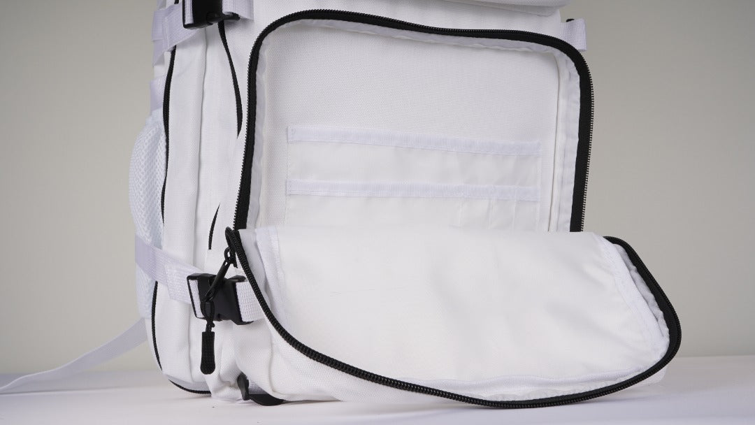 45L Tactical Backpack - White