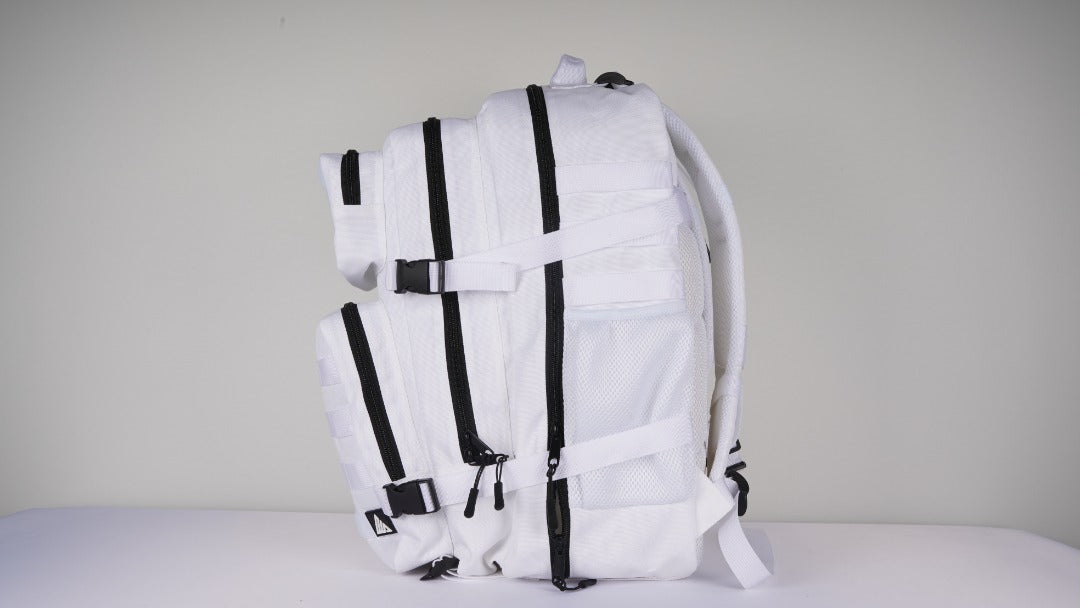 45L Tactical Backpack - White