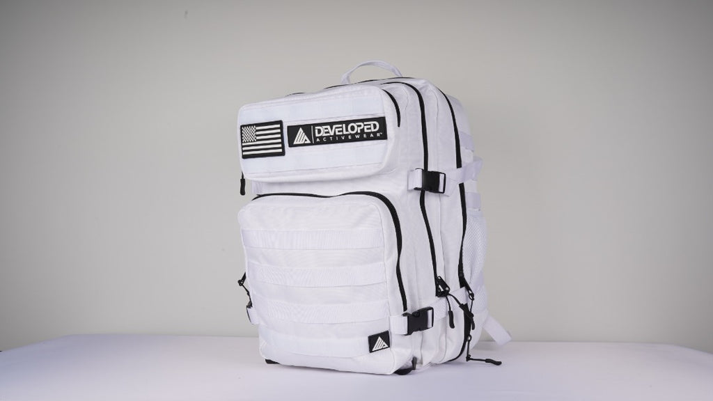 45L Tactical Backpack - White