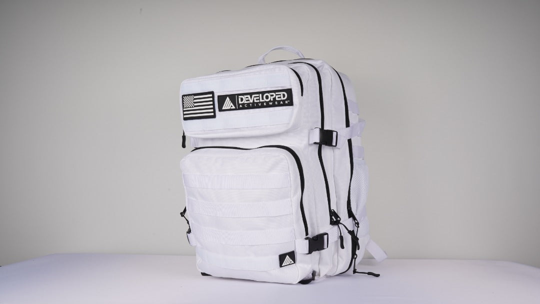 45L Tactical Backpack - White