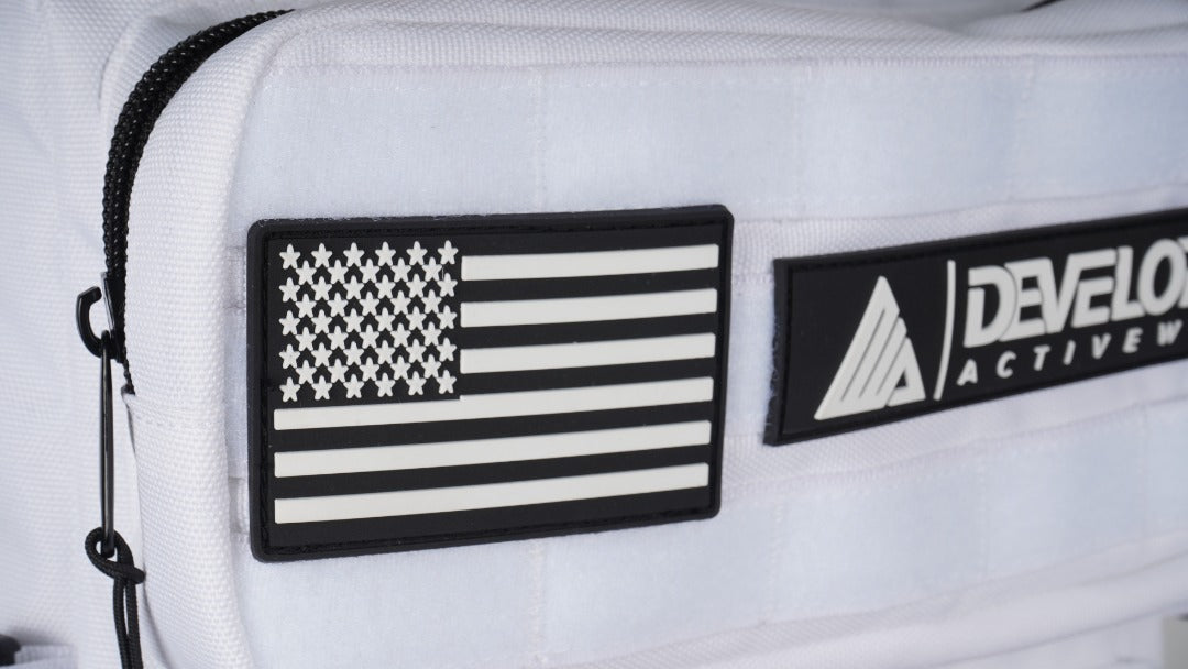 45L Tactical Backpack - White