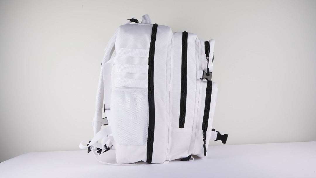 45L Tactical Backpack - White