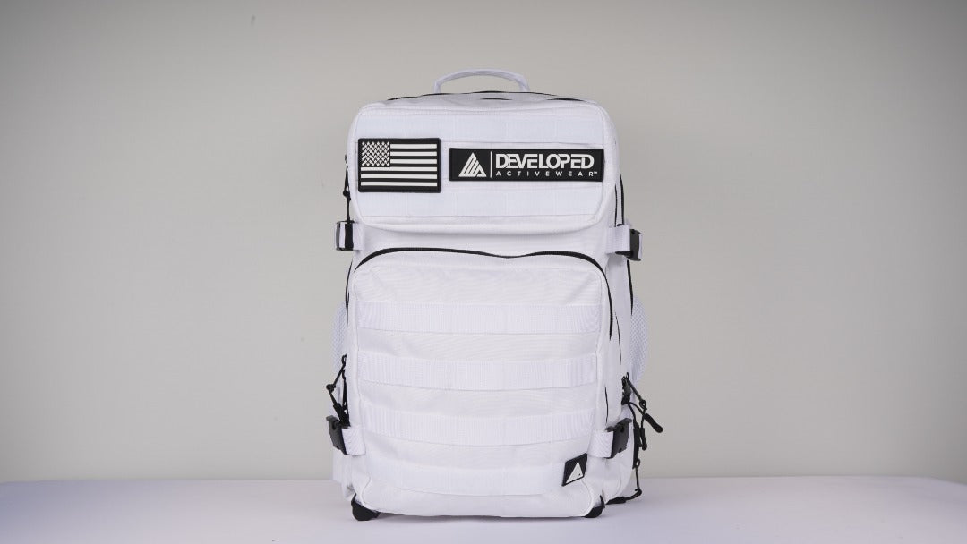 45L Tactical Backpack - White