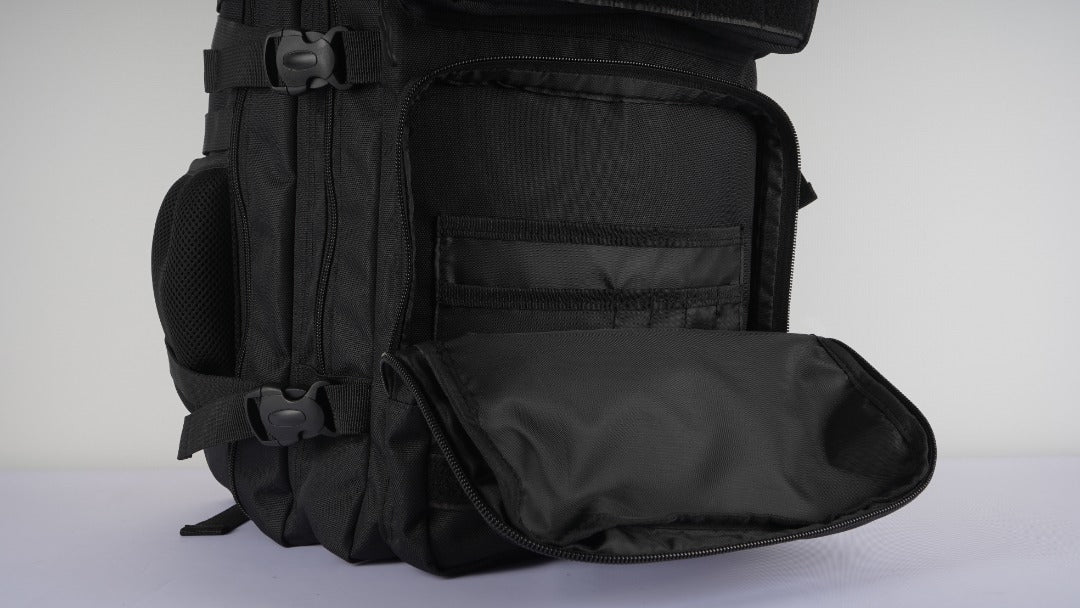 45L Tactical Backpack - Black